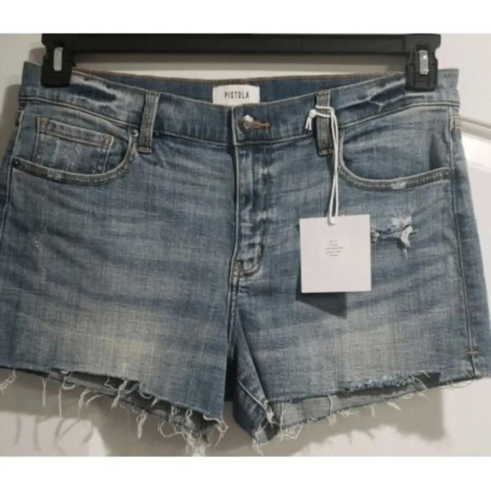 Pistola Denim Shorts - Raw Hem‎ - Wash: Prism - Size 31 - NWT